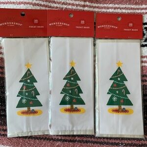 Set of 3 Wondershop Treat Bags 20 Count Each = 60 Bags NWT